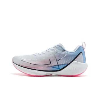 XTEP 360X Running Shoes Men Low Top New White/Moon Blue/Fluorescent Cherry Blossom Pink