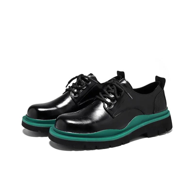 Beidouniao Dress Shoes Men's Black-4