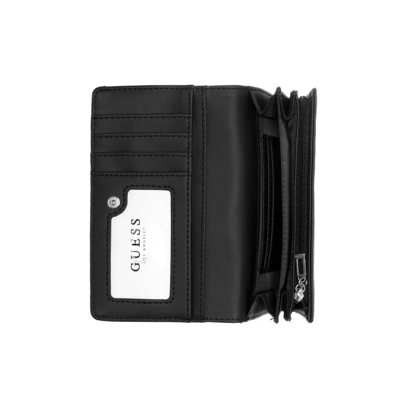 GUESS Artificial Leather Wallet Unisex Black-2