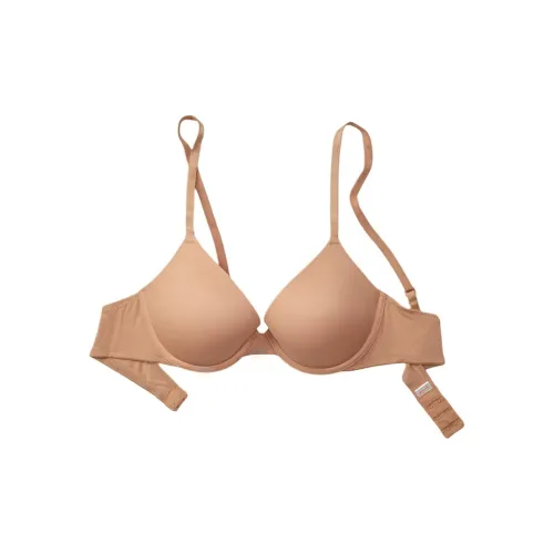 Victoria's Secret PINK 1690 Gathering Style WEAR EVERYWHERE PUSH-UP Bra Women's Nude