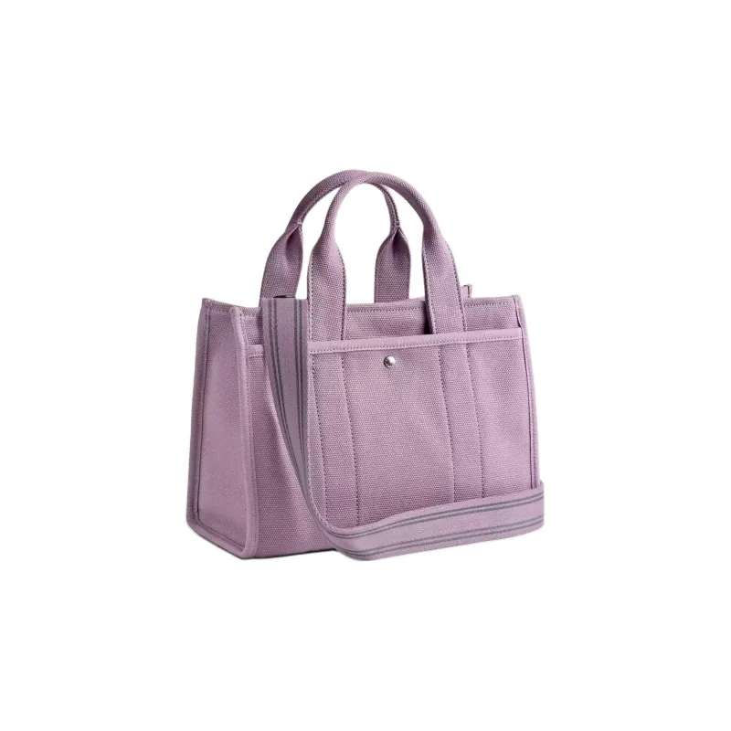 COACH Cargo Canvas Tote Bag, Shopping Bag, Shoulder Bag, Crossbody Bag, Handbag Medium Size Unisex Light Purple-1