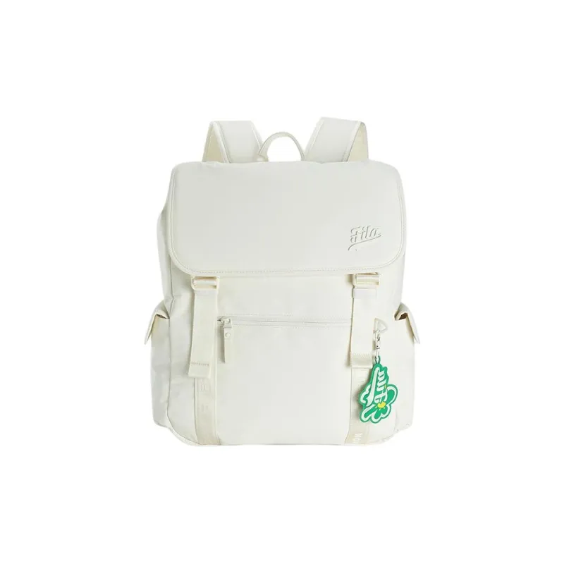 FILA FUSION Fabric Backpack Regular Unisex Marshmallow White-0