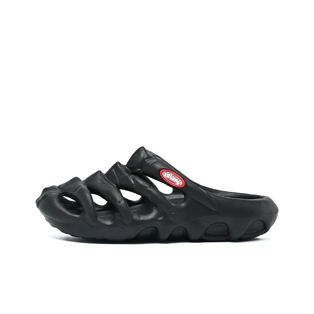 BBIMP Wrap toe Slippers Unisex Black-0