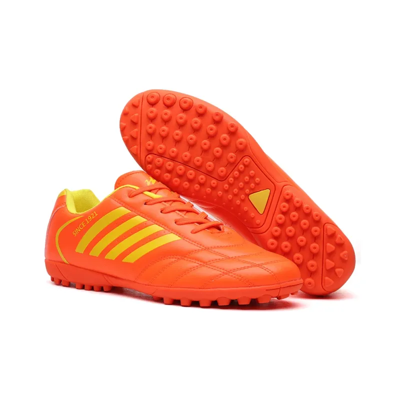 Binary Soccer Shoes Unisex Orange-5