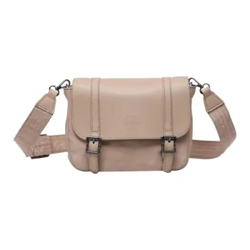 Herschel Nylon Shoulder Bag Crossbody Bag Mini Unisex Light Taupe