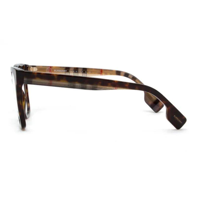 Burberry Plate Frame Square Eyeglass Frames Unisex-0