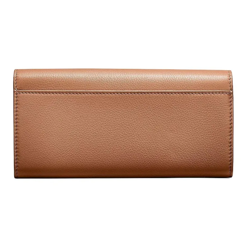 TIFFANY & CO. Leather Wallet Unisex Tan-2
