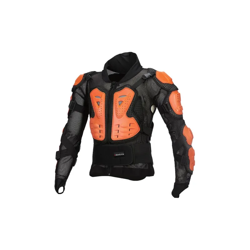 VOERH Motorcycle Protective Gears PP Protective Case Biker Waist Unisex Orange Waist Protector With Back Support-0