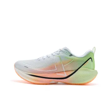 XTEP 360X Running Shoes Women's Low Top New White/Neon Pink Green/Fresh Look Neon Orange