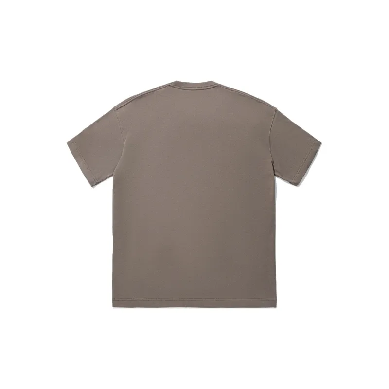 LiNing Vital Series T Shirt Unisex Mushroom Umber-1