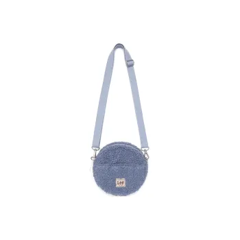 Lee Polyester Shoulder Bag Mini Unisex Light Blue