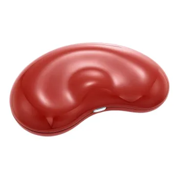 TIFFANY & CO. Patent Leather Clutch Women's Red