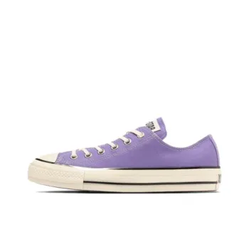 Converse All Star Non slip Lightweight Low Top Canvas Shoes Unisex Purple White Japan Version