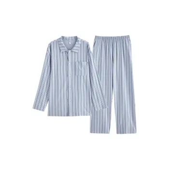 Peninsula City Pajama Set Men's Awaiting Rain Blue