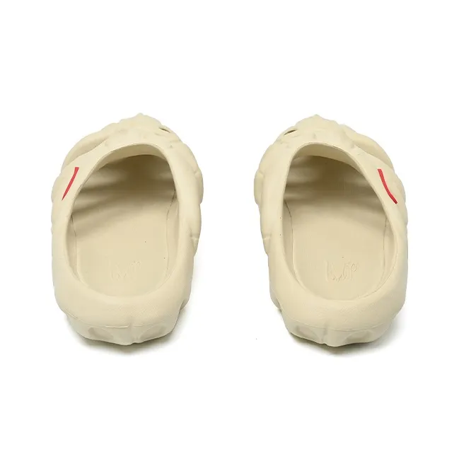 BBIMP Wrap toe Slippers Unisex Beige Yellow-3