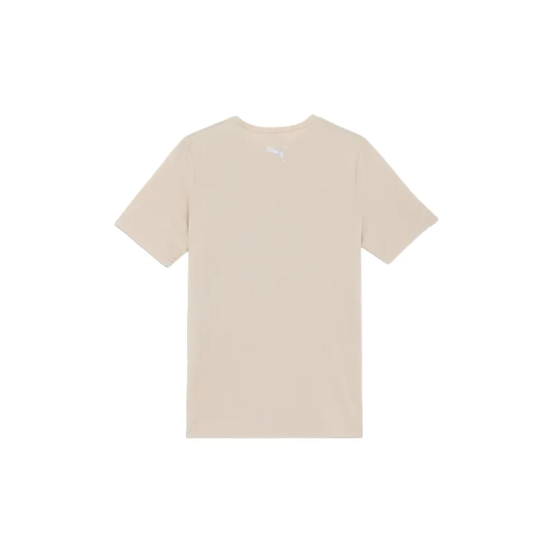 PUMA Running Pattern T Shirts Men Putty Pink-1
