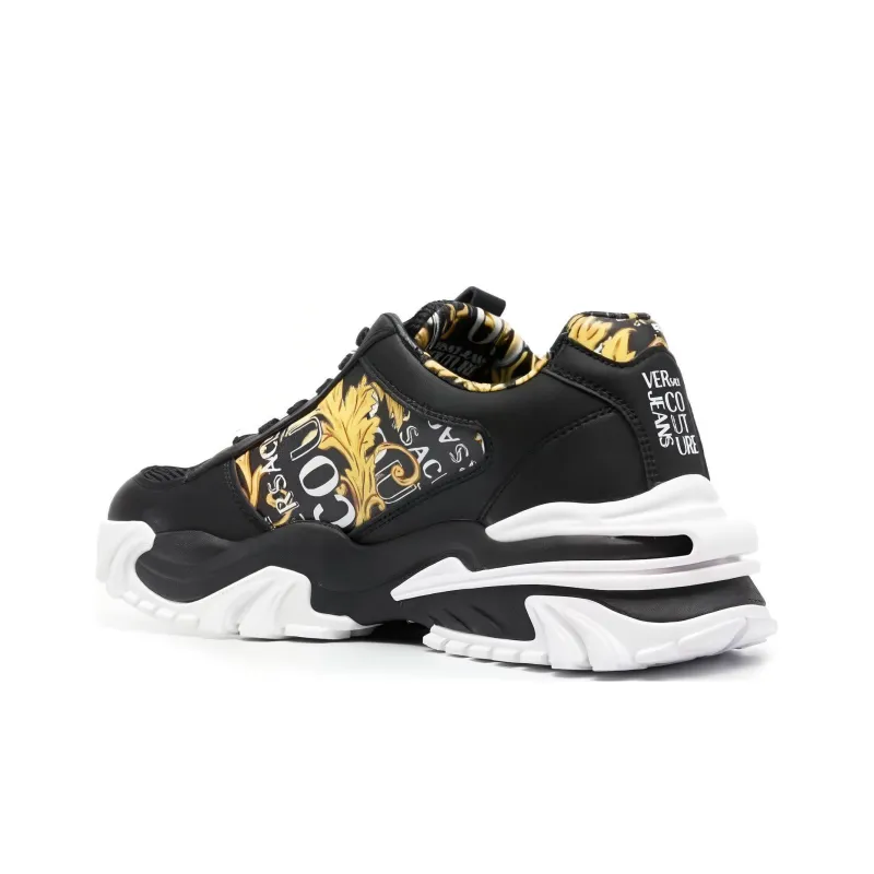 VERSACE Jeans Couture Fondo Logo-print Sneakers-3