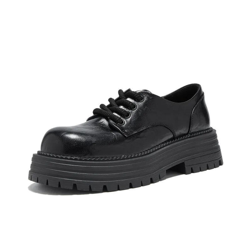 HUANAI Loafers Women's Black/Brown-0