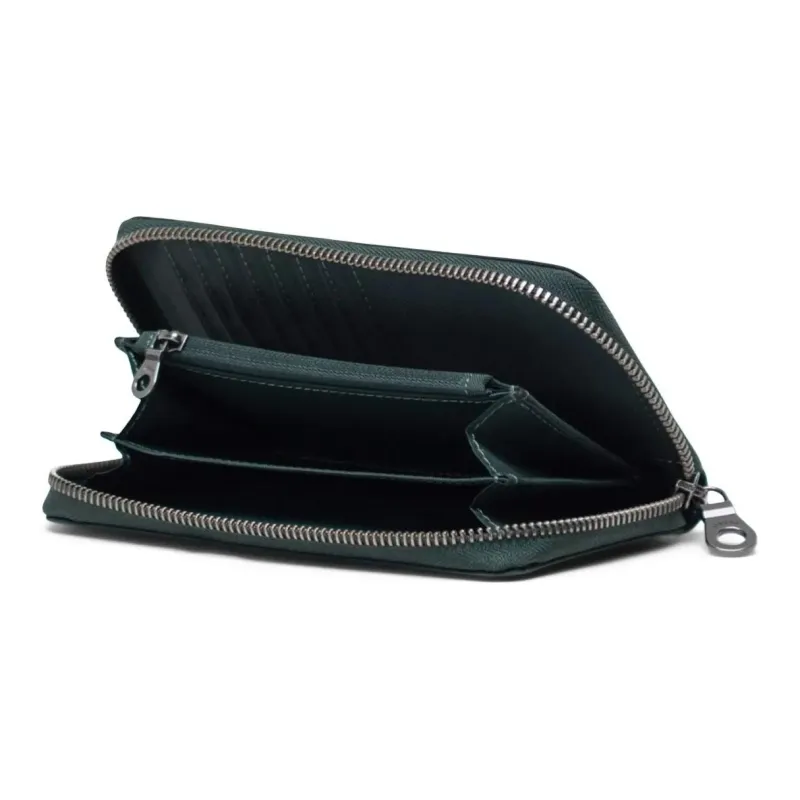 Herschel Nylon Wallet Unisex Dark Spruce Green-2