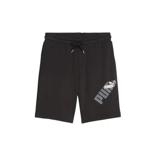 PUMA Power Graphic 9 Casual Shorts Men Black