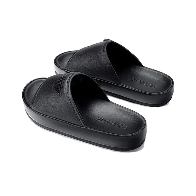FAIRWHALE Slide Slippers Men's Black-1