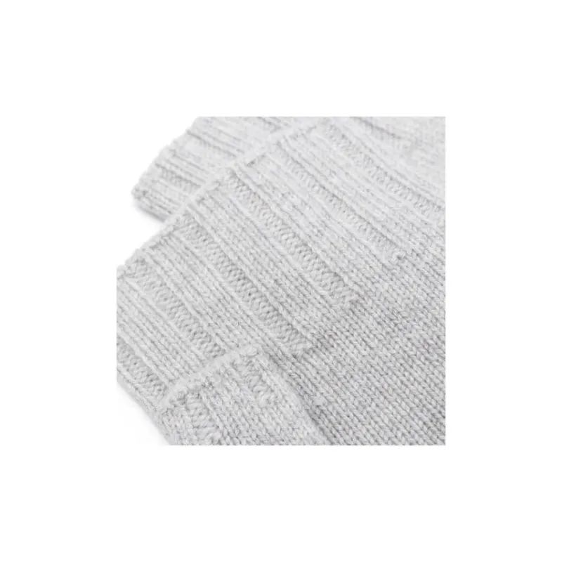 ELEVENTY FIRSTCLASS MADE IN ITALY Knit Gloves Women's Gray-2