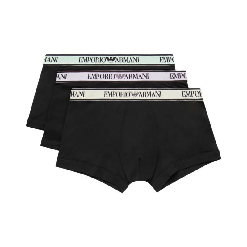 EMPORIO ARMANI SS24 Underpants Men's 3 Pack Black-0