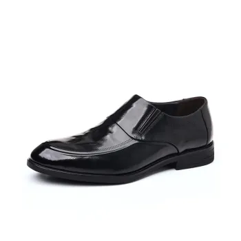 Lady's House Dress Shoes Men Low Top Black/Brown