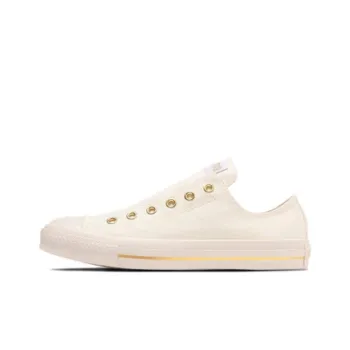 Converse All Star Slip Ⅲ Anti Slip Wear Resistant Low Top Canvas Shoes Unisex White Yellow Japan Version