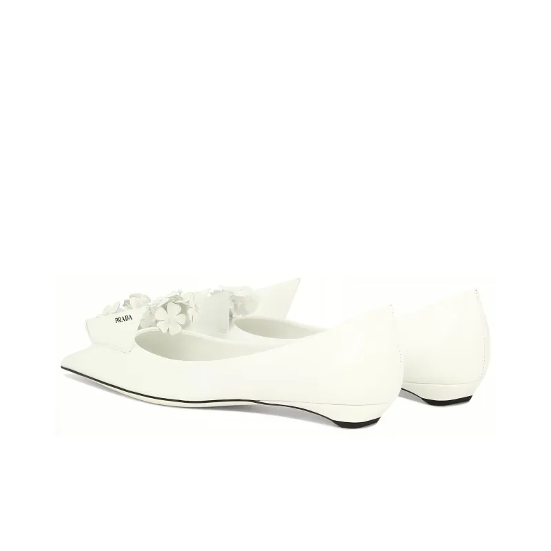 PRADA Casual Single Shoes Women's White-3