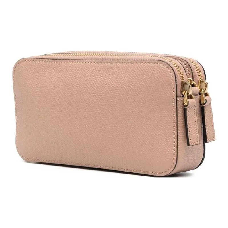 Valentino Vlogo Calfskin Shoulder Bag Crossbody Bag Small Size Women's Pink-1