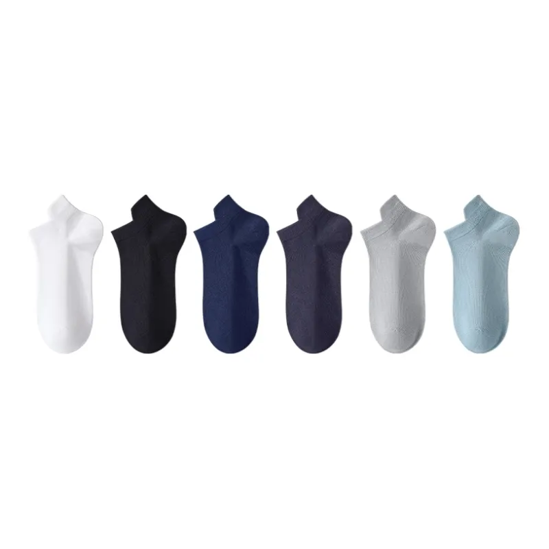 H-YXIANG No-Show Socks Men's 6 Pack-0