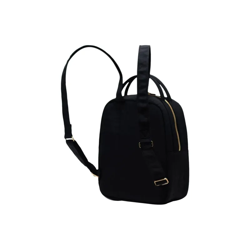 Herschel Nylon Backpack Mini Unisex Black-2