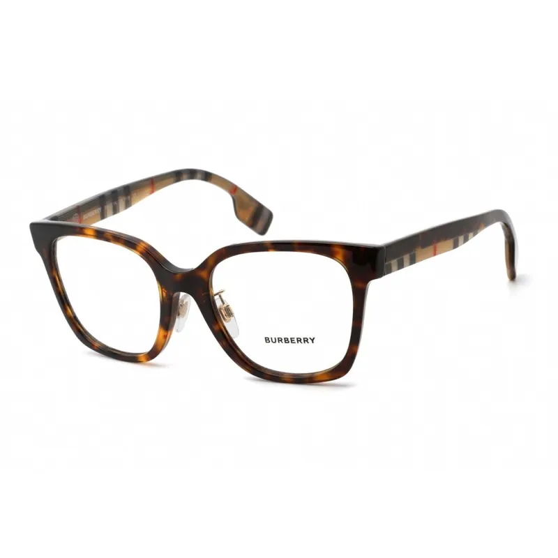 Burberry Plate Frame Square Eyeglass Frames Unisex-4