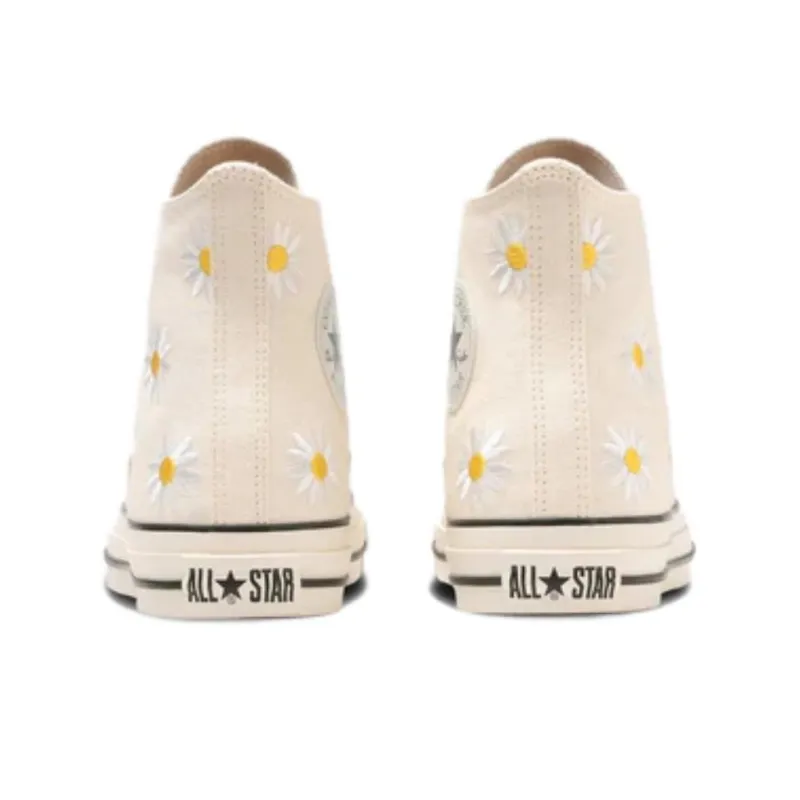 Converse All Star Canvas Shoes Unisex High Top Ecru-4