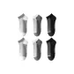 Combination Color (Light Gray 2+Dark Gray 2+Black 2)
