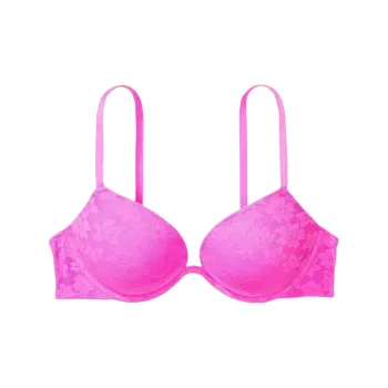 Victoria's Secret PINK 9405 Gathering Style WEAR EVERYWHERE PUSH-UP BRA Collection Bra Women's Pink Purple