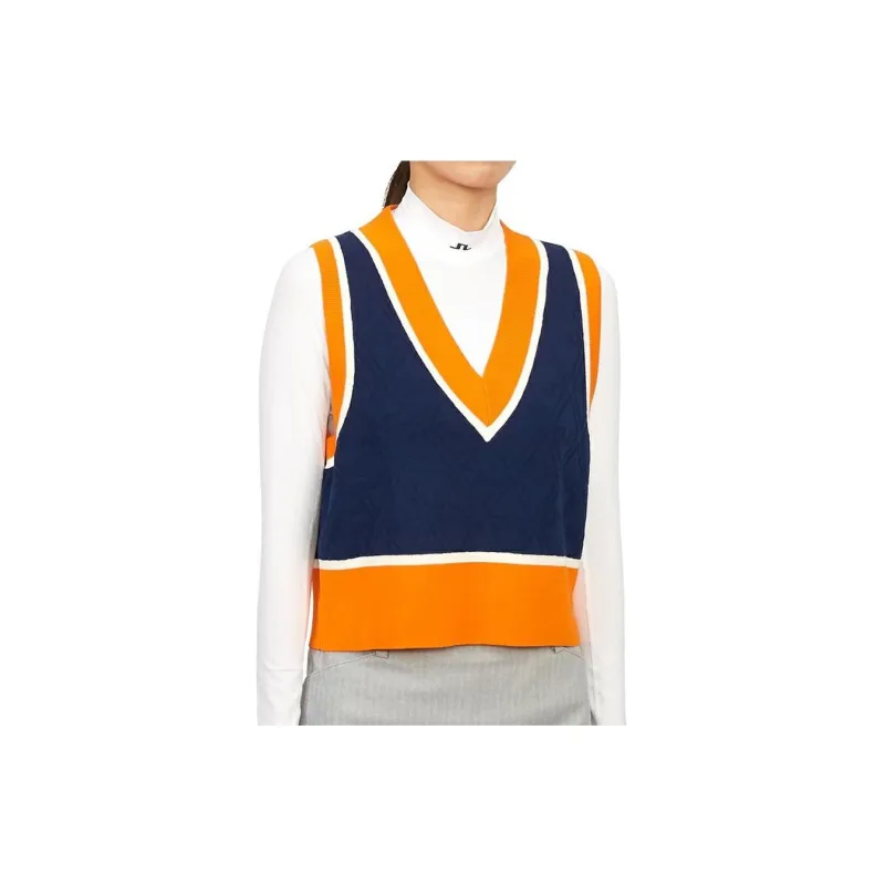 J.Lindeberg Tank Tops Women's Orange-2