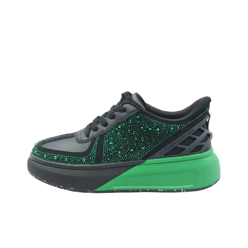 It Must Be Done Abrasion Resistant Lightweight Height Increasing Low Top Skateboard Shoes Unisex-15