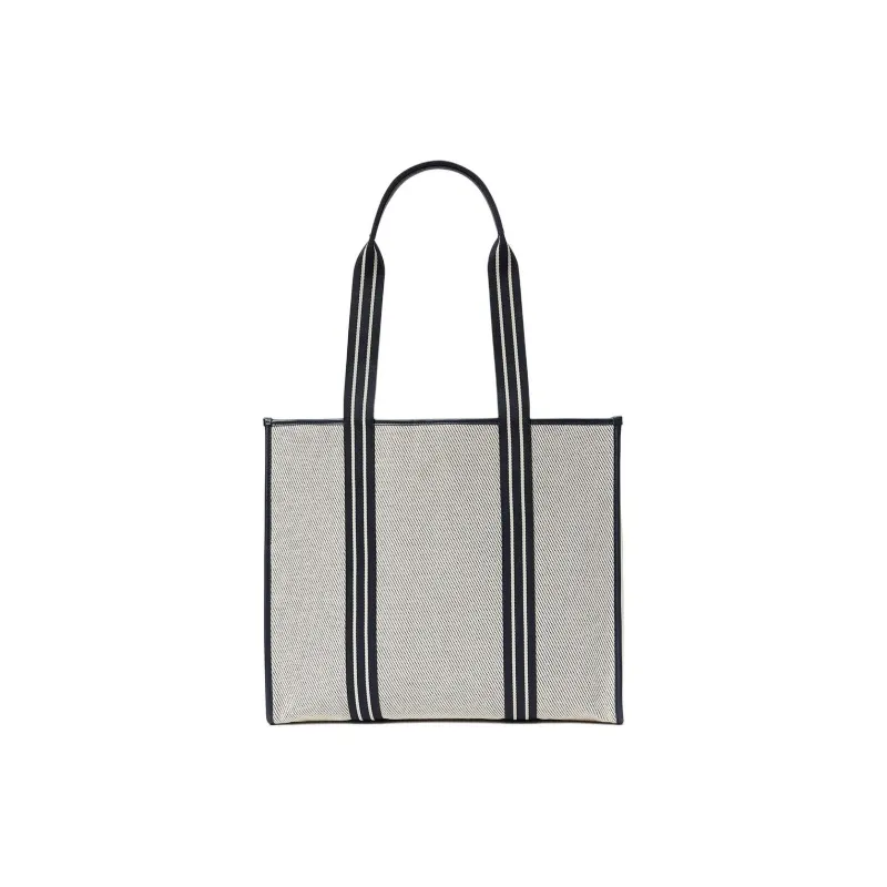 Kate Spade Fabric Tote Bag, Shopping Bag, Handbag, Shoulder Bag Women's Parchment Multicolor-2