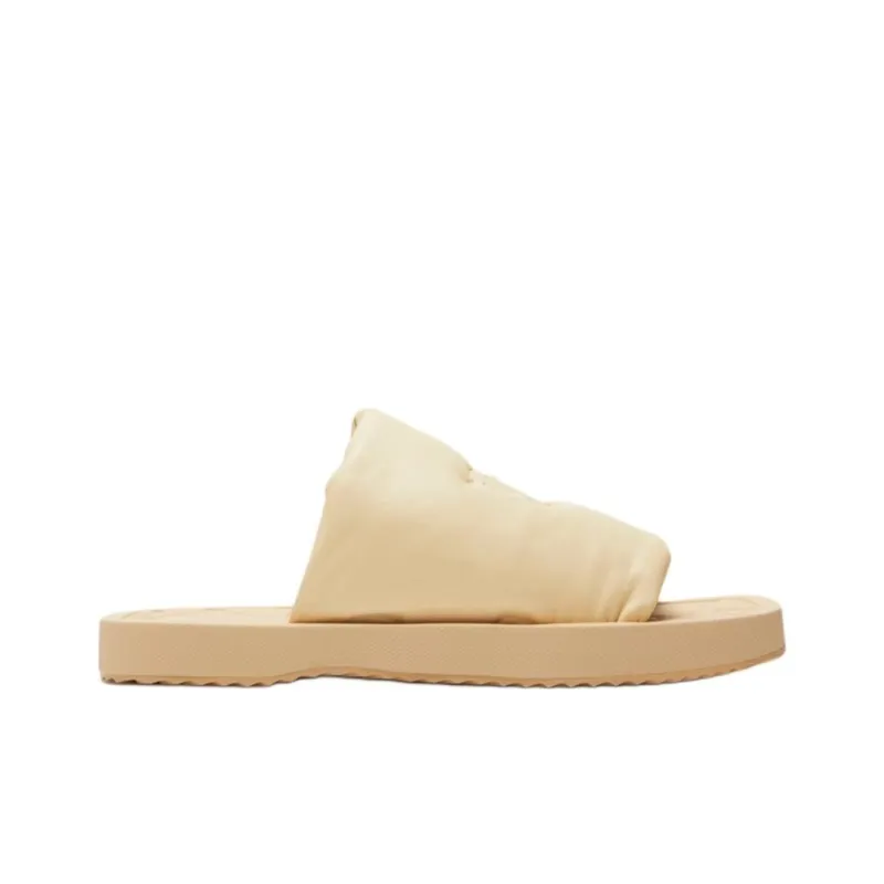 Burberry Slip Resistant Slide Slippers Men's Ecru-1