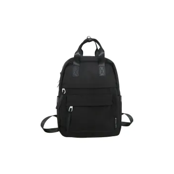 Parker Bear Nylon Backpack Unisex Black/Gray/Ecru/Green