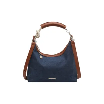 HAWA Denim Tote Bag Shopping Bag Shoulder Bag Handbag Crossbody Bag Shoulder Bag Medium Size Women's Denim Blue