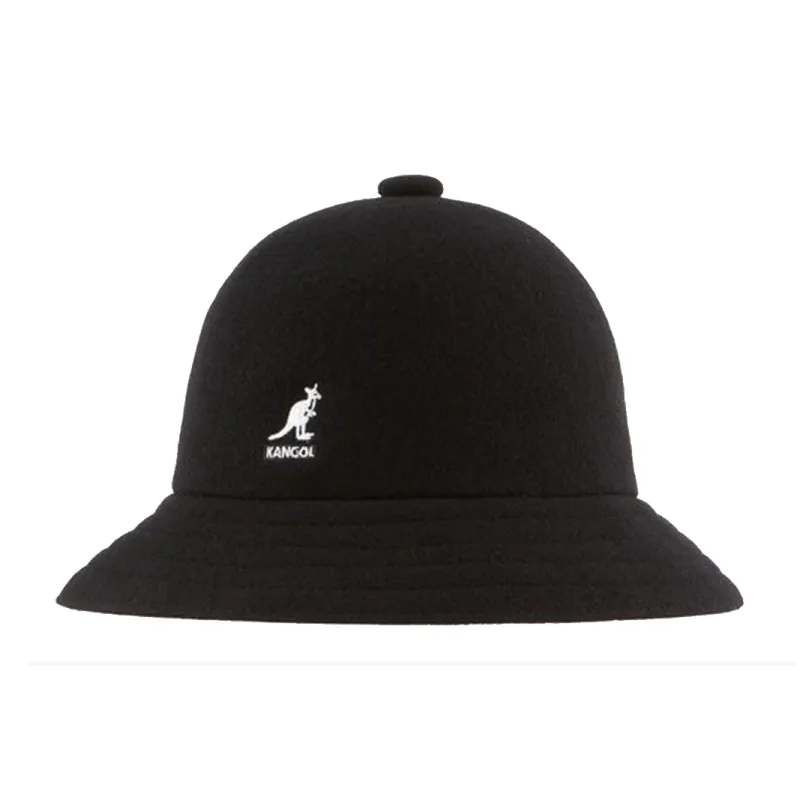 KANGOL Wool Bucket Hats Unisex Black-0