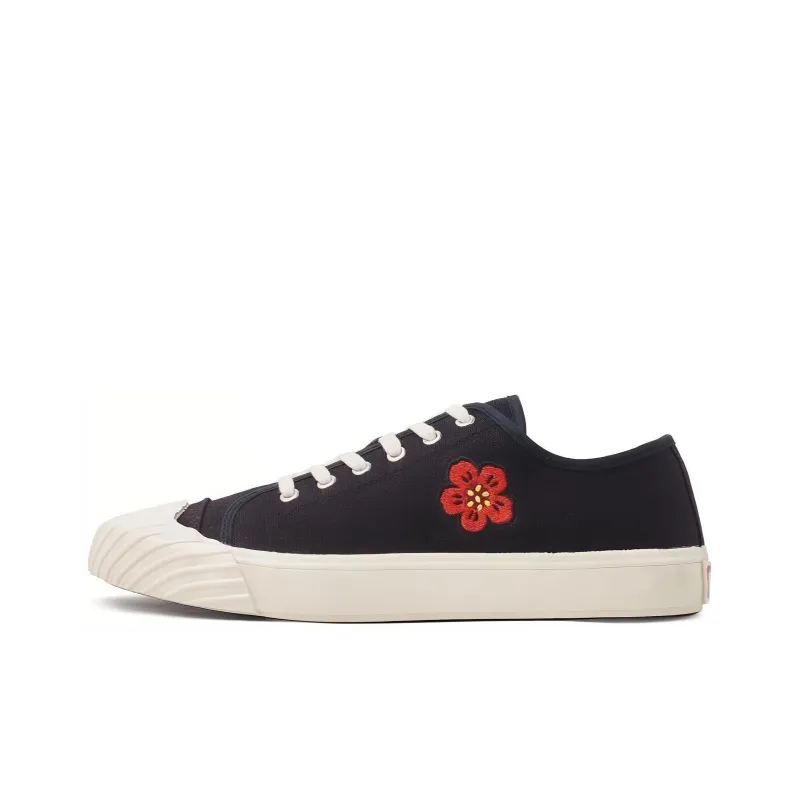 KENZO School Low Top Trainers Black-0
