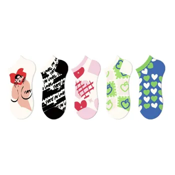 RUMEE FOR No Show Socks Unisex 5 Pack