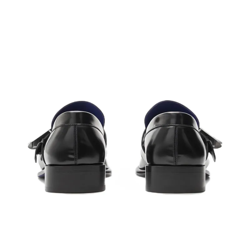 Burberry Shield Leather Loafers-3