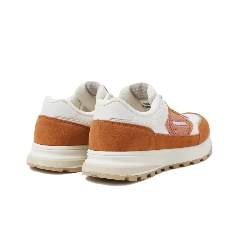 Umbro Hennesy Jogger Wear-Resistant Low-Top Running Shoes Unisex Orange White-2