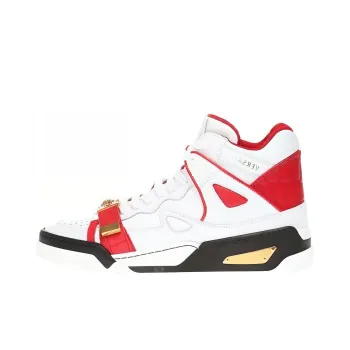 VERSACE Medusa High Top Skateboard Shoes Men's White