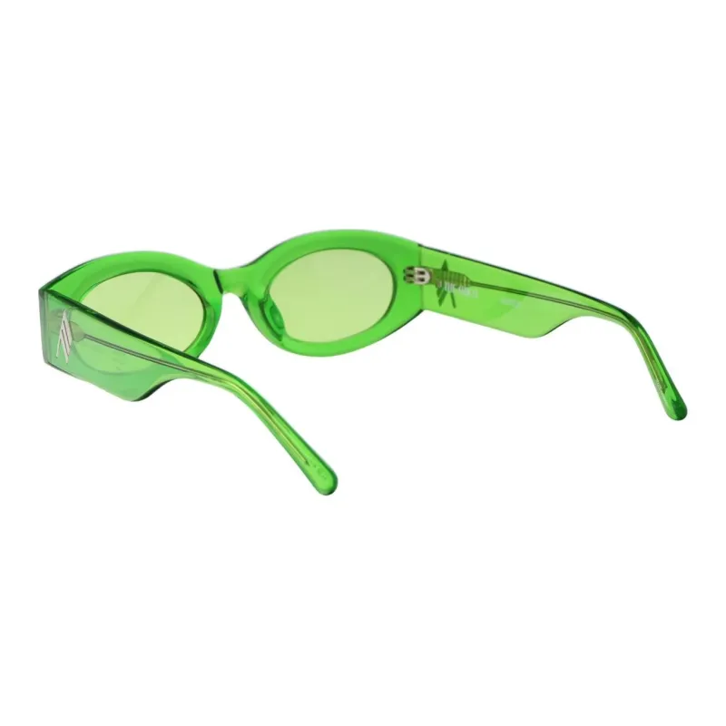 The Attico X The Attico Berta Oval Frame Sunglasses-2